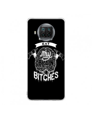 Coque Xiaomi Mi 10T Lite Don't eat my brain Bitches Cerveau Noir - Senor Octopus