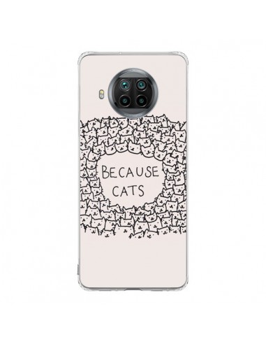 Coque Xiaomi Mi 10T Lite Because Cats chat - Santiago Taberna