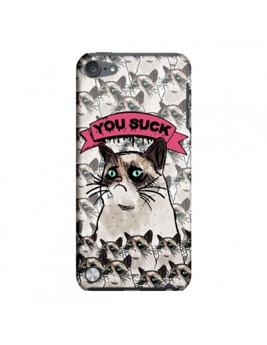 Coque Chat Grumpy Cat - You Suck pour iPod Touch 5 - Sara Eshak