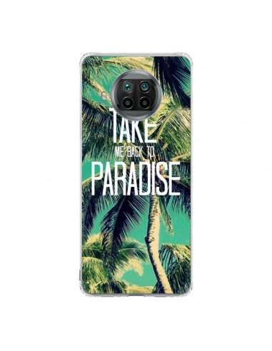 Coque Xiaomi Mi 10T Lite Take me back to paradise USA Palmiers Palmtree - Tara Yarte