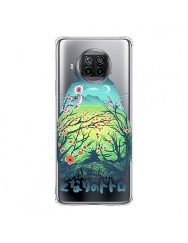 Coque Xiaomi Mi 10T Lite Totoro Manga Flower Transparente - Victor Vercesi