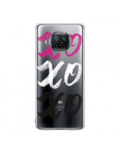 Coque Xiaomi Mi 10T Lite XoXo Rose Blanc Noir Transparente - Yohan B.