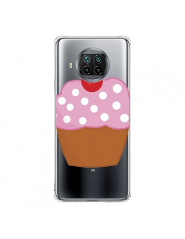 Coque Xiaomi Mi 10T Lite Cupcake Cerise Transparente - Yohan B.