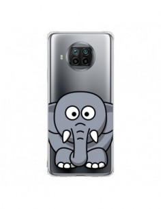 Coque Xiaomi Mi 10T Lite Elephant Animal Transparente -...