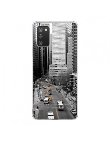 Coque Samsung A02S New York Noir et Blanc - Anaëlle François