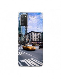 Coque Samsung A02S New York Taxi - Anaëlle François