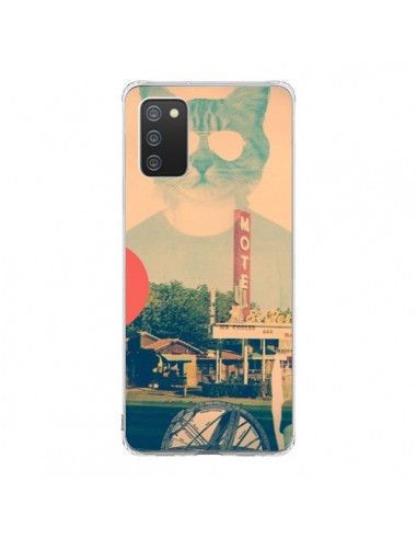 Coque Samsung A02S Chat Fashion The Cat - Ali Gulec