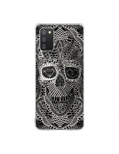Coque Samsung A02S Skull Lace Tête de Mort - Ali Gulec