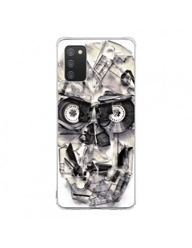Coque Samsung A02S Tape Skull K7 Tête de Mort - Ali Gulec