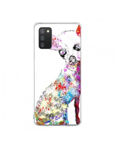 Coque Samsung A02S Chien Chihuahua Graffiti - Bri.Buckley