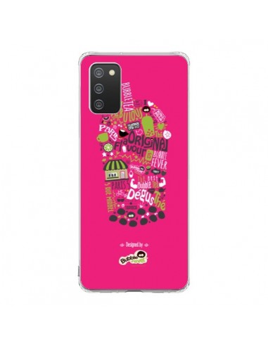 Coque Samsung A02S Bubble Fever Original Flavour Rose - Bubble Fever