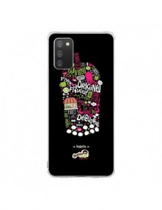 Coque Samsung A02S Bubble Fever Original Flavour Noir -...