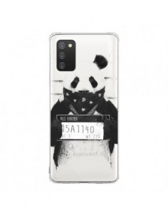 Coque Samsung A02S Bad Panda Transparente - Balazs Solti