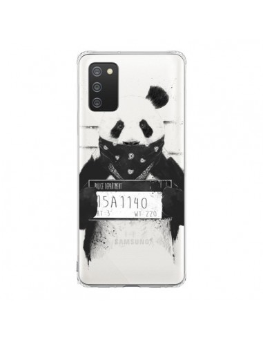 Coque Samsung A02S Bad Panda Transparente - Balazs Solti