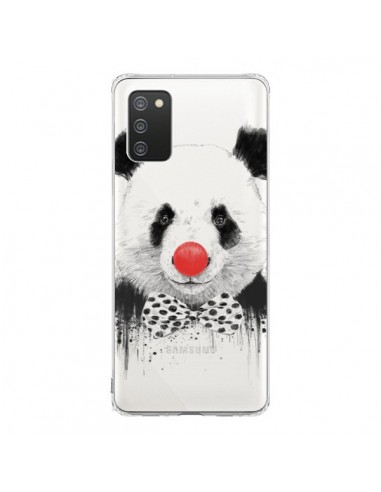 Coque Samsung A02S Clown Panda Transparente - Balazs Solti