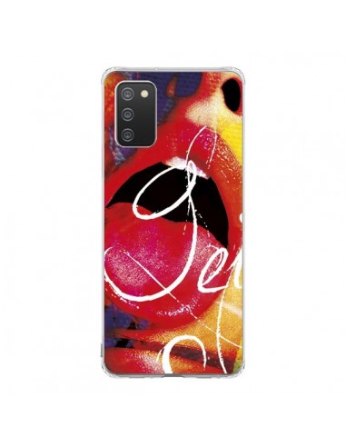 Coque Samsung A02S Get Bouche Sexy - Brozart