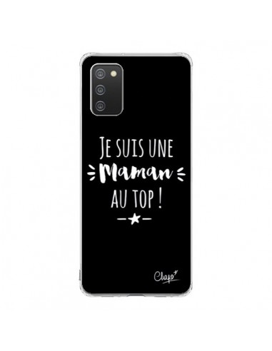 Coque Samsung A02S Je suis une Maman au Top - Chapo