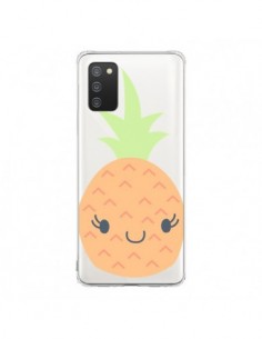 Coque Samsung A02S Ananas Pineapple Fruit Transparente -...