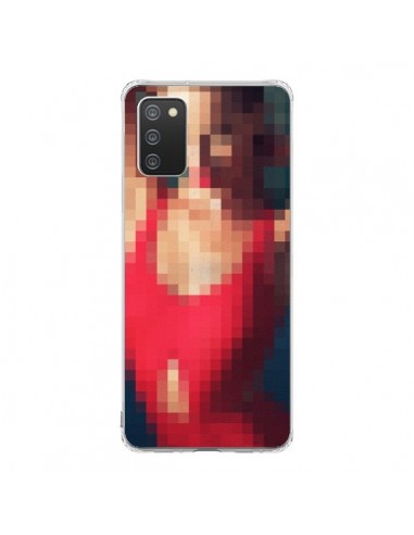 Coque Samsung A02S Summer Girl Pixels - Danny Ivan