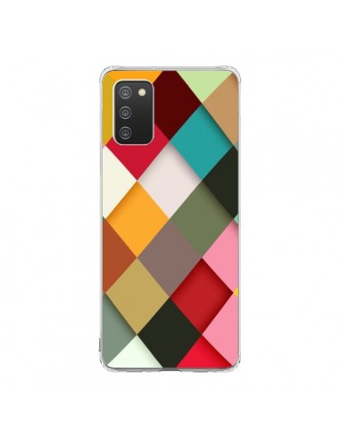 Coque Samsung A02S Colorful Mosaique - Danny Ivan