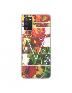 Coque Samsung A02S Facke Flowers Fleurs - Danny Ivan