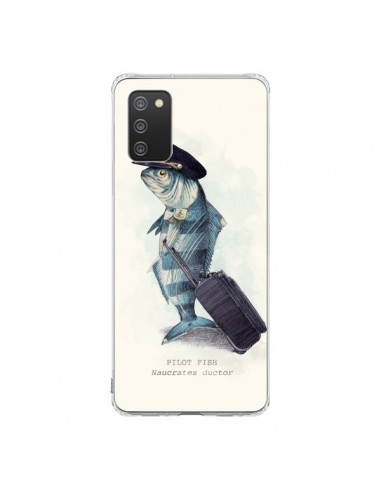 Coque Samsung A02S The Pilot Fish Poisson Pilote - Eric Fan