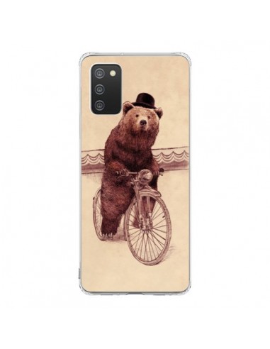 Coque Samsung A02S Ours Velo Barnabus Bear - Eric Fan