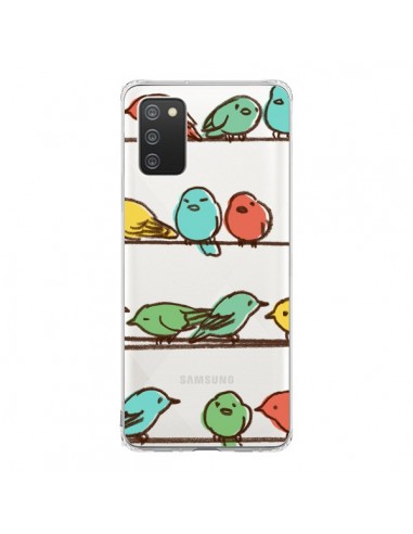 Coque Samsung A02S Oiseaux Birds Transparente - Eric Fan