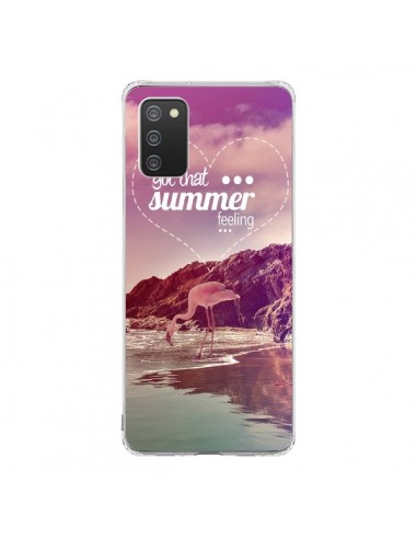 Coque Samsung A02S Summer Feeling _té - Eleaxart