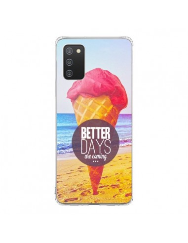 Coque Samsung A02S Glace Ice Cream _té - Eleaxart