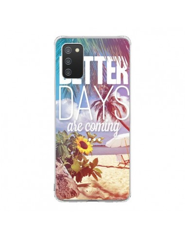 Coque Samsung A02S Better Days _té - Eleaxart