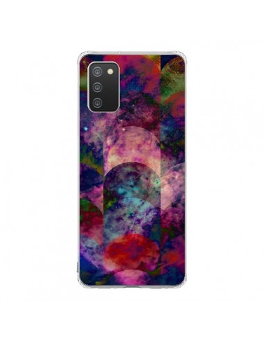 Coque Samsung A02S Abstract Galaxy Azteque - Eleaxart