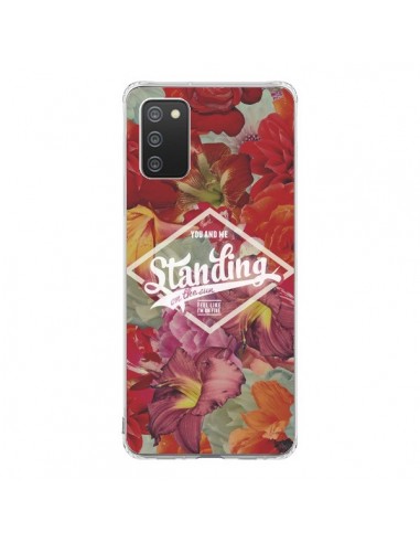 Coque Samsung A02S Standing On The Sun Fleur - Eleaxart