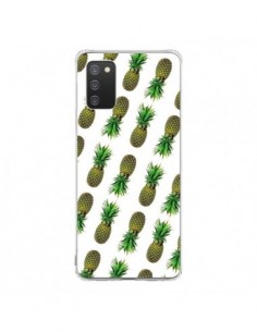 Coque Samsung A02S Ananas Pineapple Fruit - Eleaxart