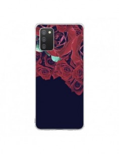 Coque Samsung A02S Roses - Eleaxart