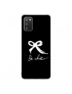 Coque Samsung A02S Be Chic Noeud Papillon Blanc -  Léa...