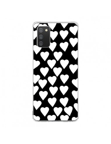 Coque Samsung A02S Coeur Blanc - Project M