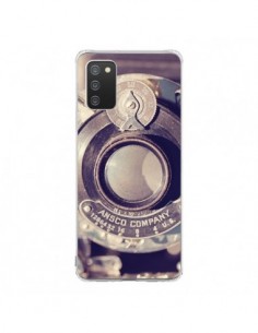 Coque Samsung A02S Appareil Photo Vintage Findings -...