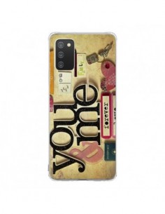 Coque Samsung A02S Me And You Love Amour Toi et Moi -...