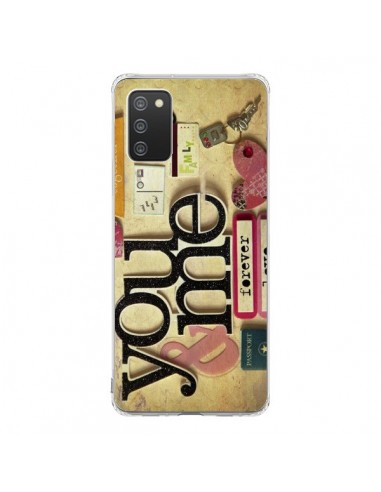 Coque Samsung A02S Me And You Love Amour Toi et Moi - Irene Sneddon