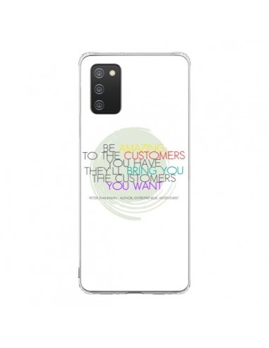 Coque Samsung A02S Peter Shankman, Customers - Shop Gasoline