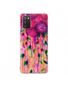 Coque Samsung A02S Roses Rouges - Ebi Emporium