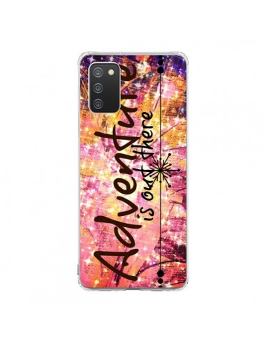 Coque Samsung A02S Adventure Is Out There Fleurs - Ebi Emporium