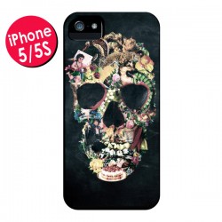 Coque Skull Vintage Tête de Mort pour iPhone 5 - Ali Gulec