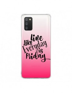 Coque Samsung A02S Everyday Friday Vendredi Live Vis...