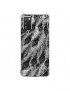 Coque Samsung A02S Paon Robe - Jenny Liz Rome