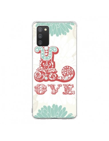 Coque Samsung A02S Love Fleurs Flourish - Javier Martinez