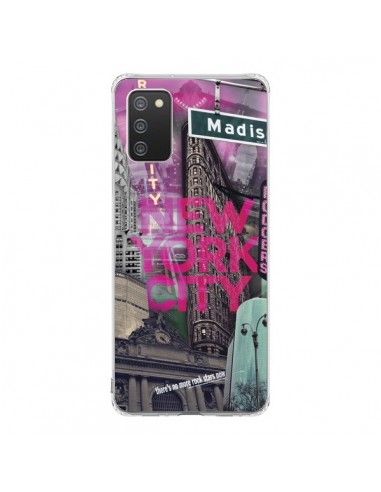 Coque Samsung A02S New York City Rose - Javier Martinez