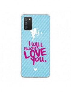 Coque Samsung A02S I will always love you Cupidon -...