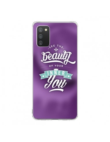 Coque Samsung A02S Beauty Violet - Javier Martinez